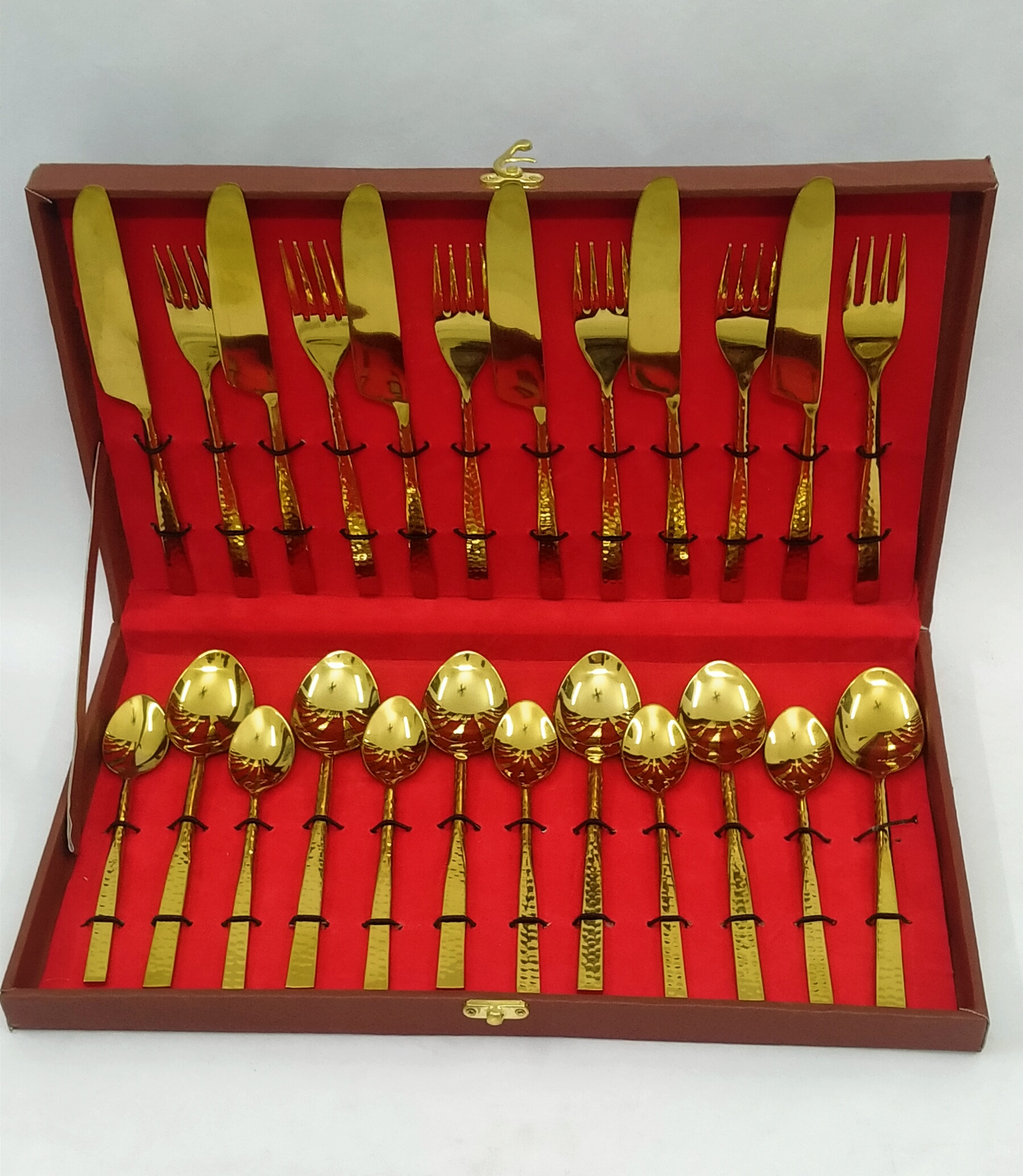 Brass PVD Cutlery set